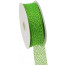 1.5" Deco Flex Mesh Ribbon: Metallic Lime Green