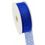 1.5" Deco Flex Mesh Ribbon: Metallic Royal Blue