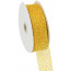 1.5" Deco Flex Mesh Ribbon: Laser Foil Gold