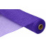 21" Poly Deco Mesh: Vertical Line Purple