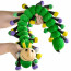 27" Plush Caterpillar: Mardi Gras (3)