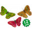 4.75" Feather Butterfly Assortment (12)