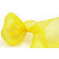 21" Poly Deco Mesh: Matte Yellow Foil