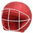 Football Helmet Ornament: Red (4")