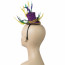 Mardi Gras Feather Top Hat Fascinator