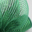 21" Poly Deco Mesh: Wide Foil Metallic Emerald