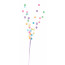 Glitter Ball Spray: Pastel Candy Colors (27")