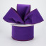 2.5" Wired Velvet Ribbon: Purple (10 Yards)
