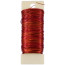 24 Gauge Paddle Floral Wire: Red