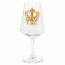 9" Plastic Wine Glass: King