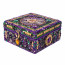 Square Jeweled Sun Trinket Box