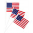 4" x 6" Polyester American Flags (12)
