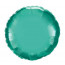 18" Round Metallic Mylar Balloon: Green