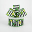 1.5" St. Patrick's Clovers & Hats Stripe Ribbon (10 Yards)