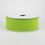 1.5" Wired Velvet Ribbon: Lime Green (10 Yards)