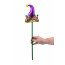 18" Jester Elf Hat Pick: Purple & Gold
