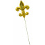 Gold Leaf Fleur De Lis Pick: 6"