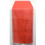 6' Frayed Edge Burlap Fabric Table Runner: Red