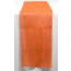 6' Frayed Edge Burlap Fabric Table Runner: Orange