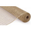 21" Poly Mesh Roll: Metallic Champagne Gold