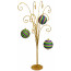 29" Gold Ornament Stand