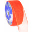 2.5" Poly Deco Mesh Ribbon: Orange