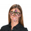 Mardi Gras Full Face Mask Tattoo (Set of 12)