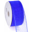 2.5" Poly Deco Mesh Ribbon: Royal Blue
