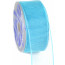 2.5" Poly Deco Mesh Ribbon: Turquoise