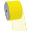 4" Poly Deco Mesh Ribbon: Yellow