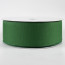 2.5" Value Faux Burlap Ribbon: Emerald Green (50 Yards)