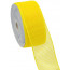 2.5" Poly Deco Mesh Ribbon: Matte Yellow
