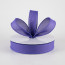 7/8" Value Faux Burlap Ribbon: Purple (25 Yards)