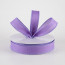 7/8" Value Faux Burlap Ribbon: Dark Lavender (25 Yards)