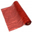 Crushed Metallic Lamé Fabric Roll: Red