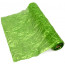 Crushed Metallic Lamé Fabric Roll: Lime Green