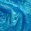 Crushed Metallic Lamé Fabric Roll:  Turquoise Blue
