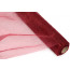 Crinkle Sheer Fabric Roll: Burgundy