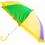 18" Ruffle Umbrella: Mardi Gras