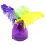 15" Ostrich Feather: Yellow