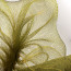 21" Poly Deco Mesh: 2-Tone Moss & Gold