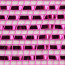 21" Poly Deco Mesh: Deluxe Wide Foil Hot Pink