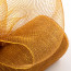 10" Poly Deco Mesh: 2-Tone Brown/Gold