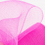 10" Poly Deco Mesh: Hot Pink