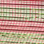 10" Poly Deco Mesh: Deluxe Thin Stripe Red/Lime