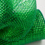 10" Poly Mesh Rolls: Deluxe Wide Foil Emerald Green