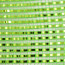 10" Poly Mesh Roll: Deluxe Wide Foil Lime Green