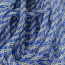 Deco Flex Tubing Ribbon: Striped Blue/White  (30 Yards)