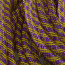 Deco Flex Tubing Ribbon: Striped Purple/Gold (30 Yards)