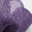 10" Poly Burlap Mesh: Purple